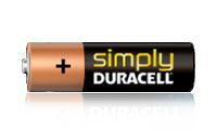 Simply Duracell-batterier