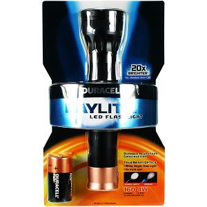 Duracell Lampe + 2 X C Batterier