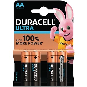 Duracell Ultra Power AA Pakke af 4