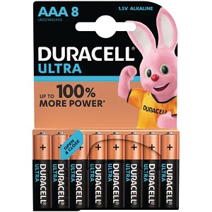 Duracell Ultra Power AAA Pakke af 8