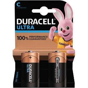 Duracell Ultra Power størrelse C Pakke af 2