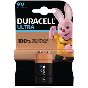 Duracell Ultra Power 9V 1 Pakke