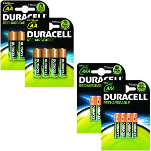 AA & AAA Pakke med 16 batterier