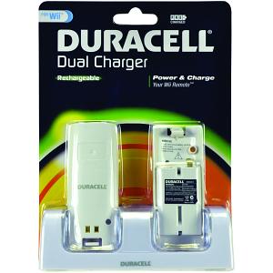 Duracell Dual Charger for Wii (White)