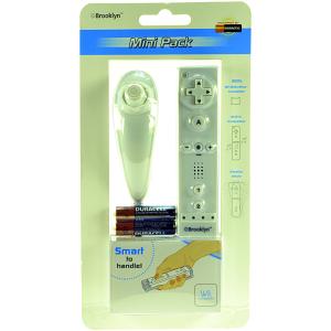 Duracell Wii Mini kontroller (hvid)