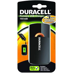 Duracell 3 Hour Portable USB -Oplader