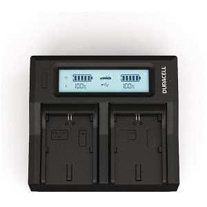 CCD-TR87 Duracell LED Dual DSLR Battery Charger