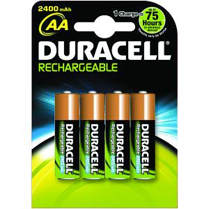 Duracell Supreme AA Rechargeables 4 Pack