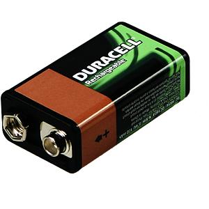 Duracell Opladbare 9V 170mAh