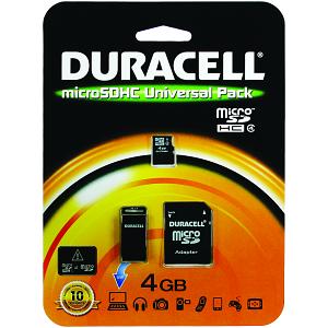 Duracell 4GB SD Micro Connectivity Kit