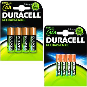 AA & AAA Pakke med 8 batterier