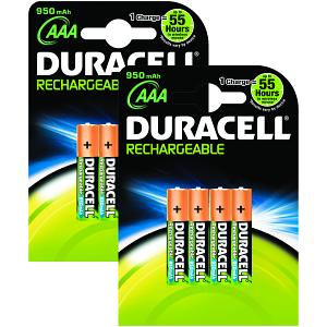 AAA Pack of 8 Batteries