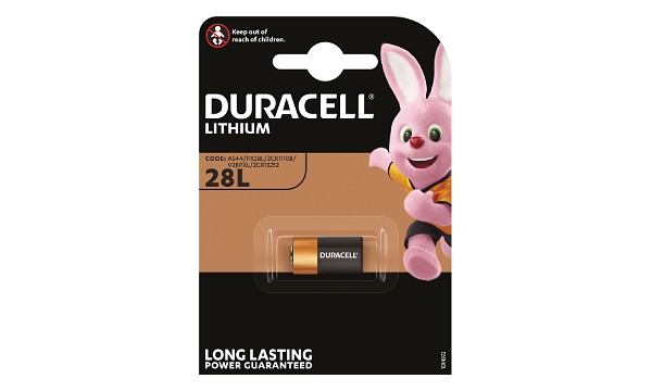 PX28L Duracell 6V lithium fotobatteri