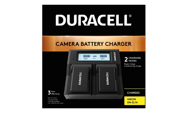 D5600 Nikon EN-EL14 Dual Battery Charger