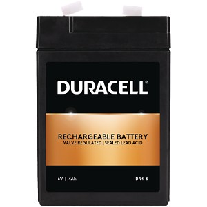 Duracell 6V 4Ah VRLA sikkerhedsbatteri