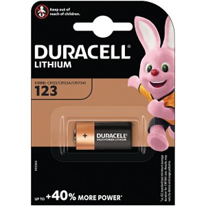 123 A 3 V lithiumbatteri