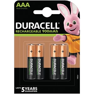 Duracell AAA 900mAh x4