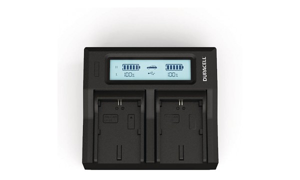 GV-D800 Duracell LED Dual DSLR Battery Charger