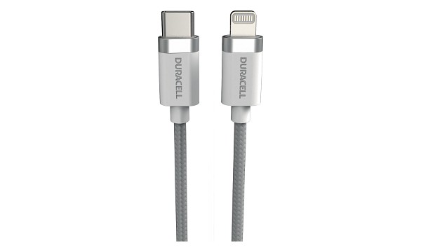 Duracell 1m USB-C til Lightning-kabel