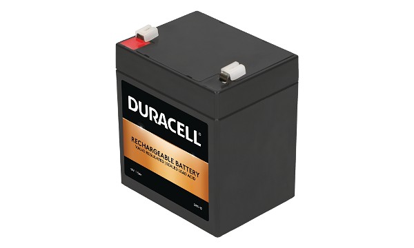 Duracell 12V 5Ah VRLA-sikkerhedsbatteri