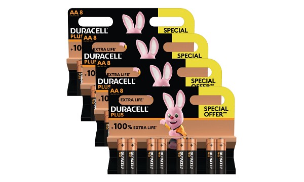 Duracell Plus 32 x AA-pakke med særligt tilbud