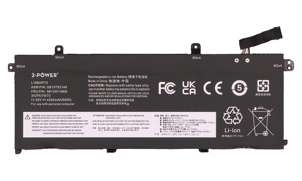 ThinkPad T14 Gen 1 20UE Batteri (3 Celler)