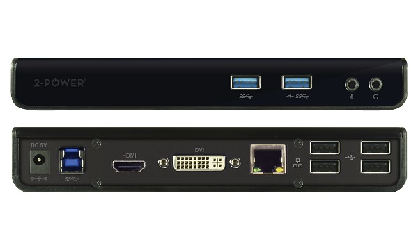 3QM-00002 USB 3.0 dockingstation med dobbelt display