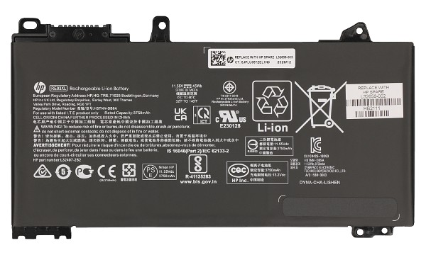 L32656-005 Batteri (3 Celler)