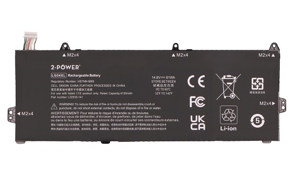 LG04XL Batteri (4 Celler)