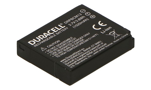 Lumix ZS50 Batteri (1 Celler)