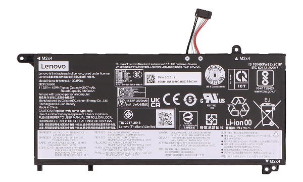 ThinkBook 15 G2 Batteri (3 Celler)