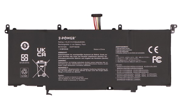 FX502V Batteri (4 Celler)