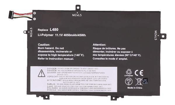 L17L3P52 Batteri (3 Celler)